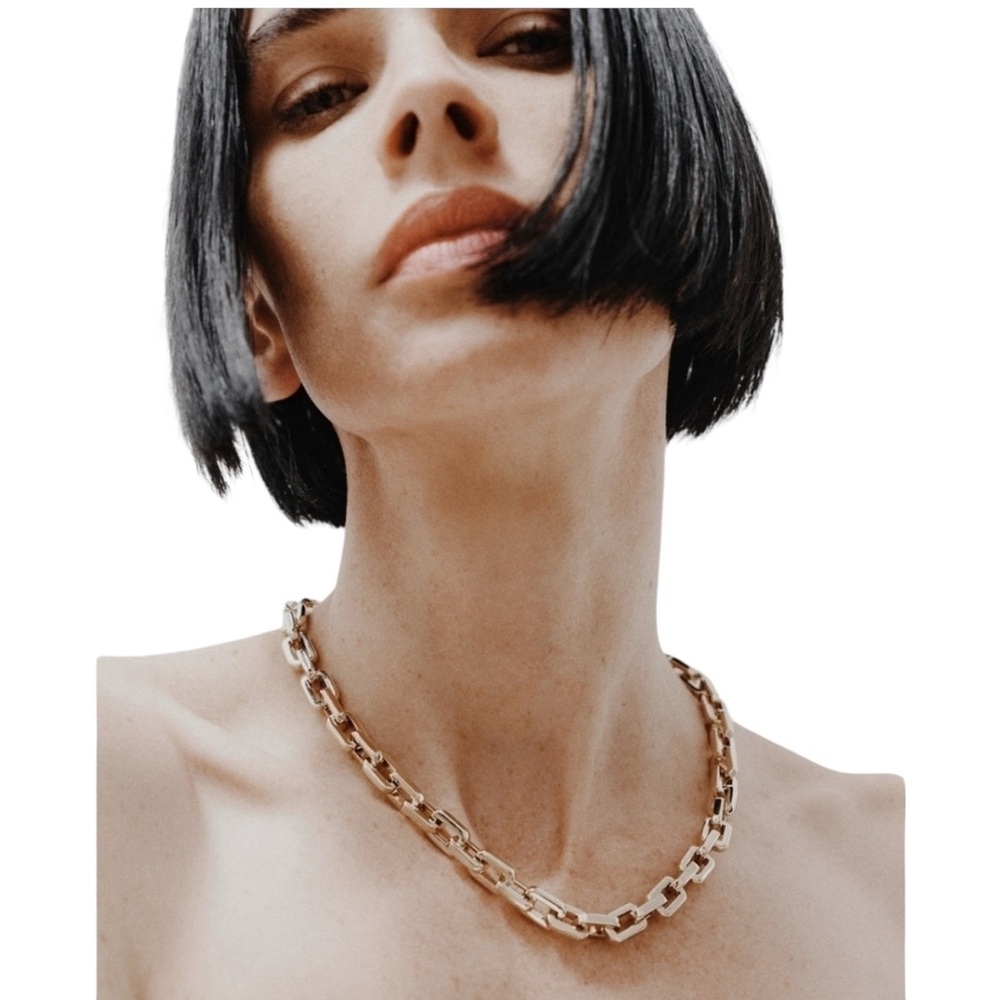 SOLD - Eddie Borgo Supra Link Gold Necklace / Convertible Bracelet - Picture 4 of 6